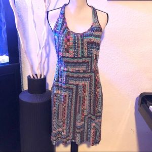 Weston high low racer back dress